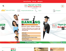 Tablet Screenshot of mutualtrustbank.com